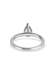 1 Carat Pear Lab-Grown Diamond Solitaire Ring