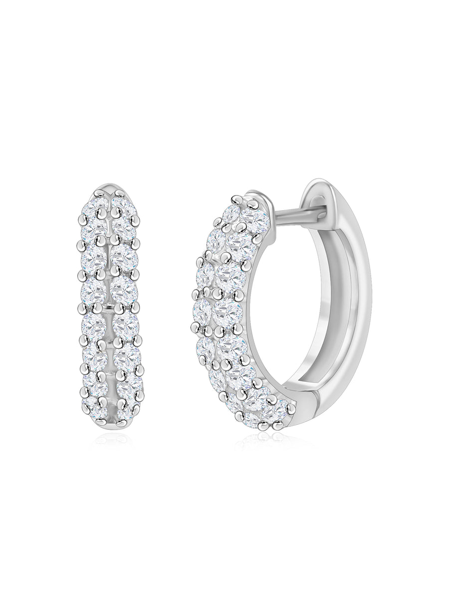 American Diamond Bali Earrings For Women – Ornate Jewels