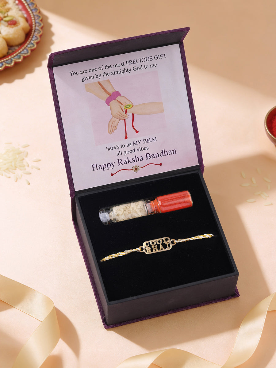 Cool Silver Bhai Rakhi