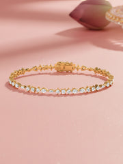 Lab Grown Diamond Line Bracelet