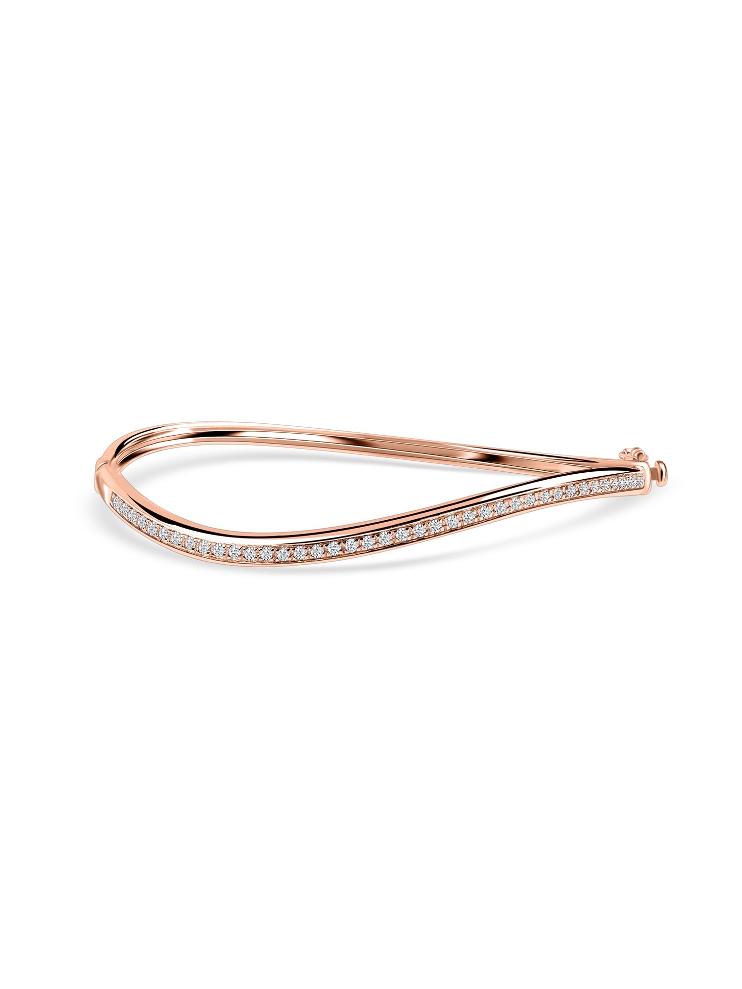 Sleek Lab Diamond Bangle