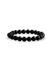 Natural Mahogany Obsidian Beads Bracelet