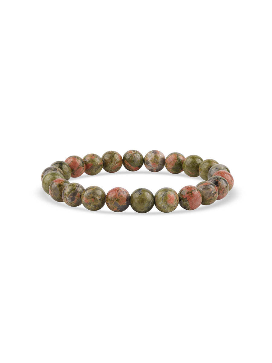 Shop Epidotized Granite Bracelet – Strength Growth in Every Bead