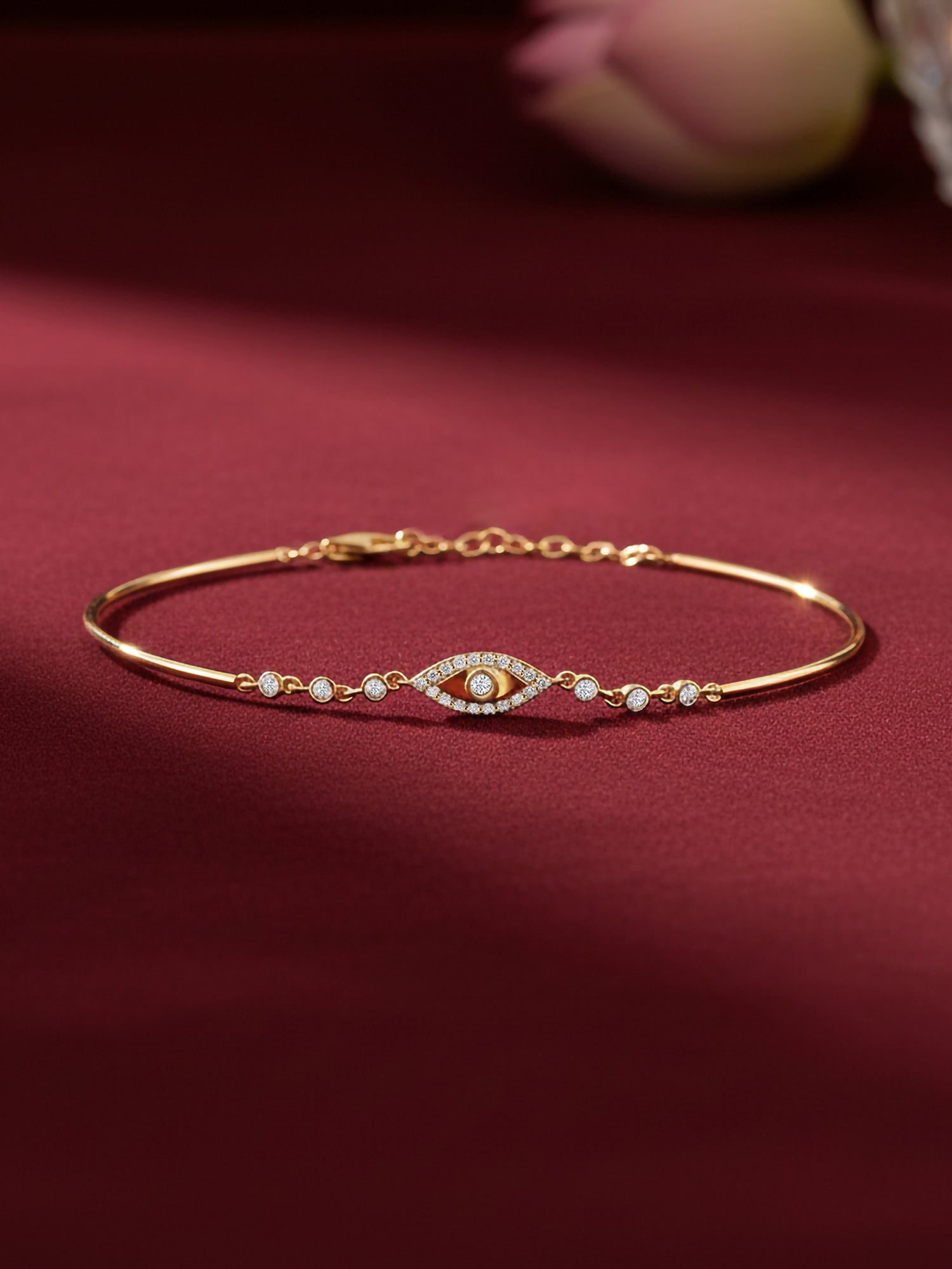 Evil Eye Lab Diamond Bracelet