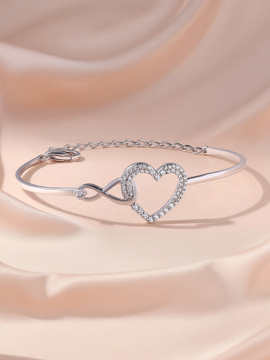 Infinite Love Bangle For Women - Size 2.6