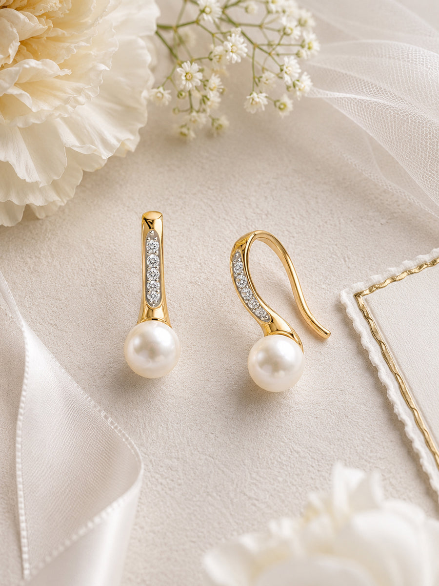 Pearly Pearl Earrings
