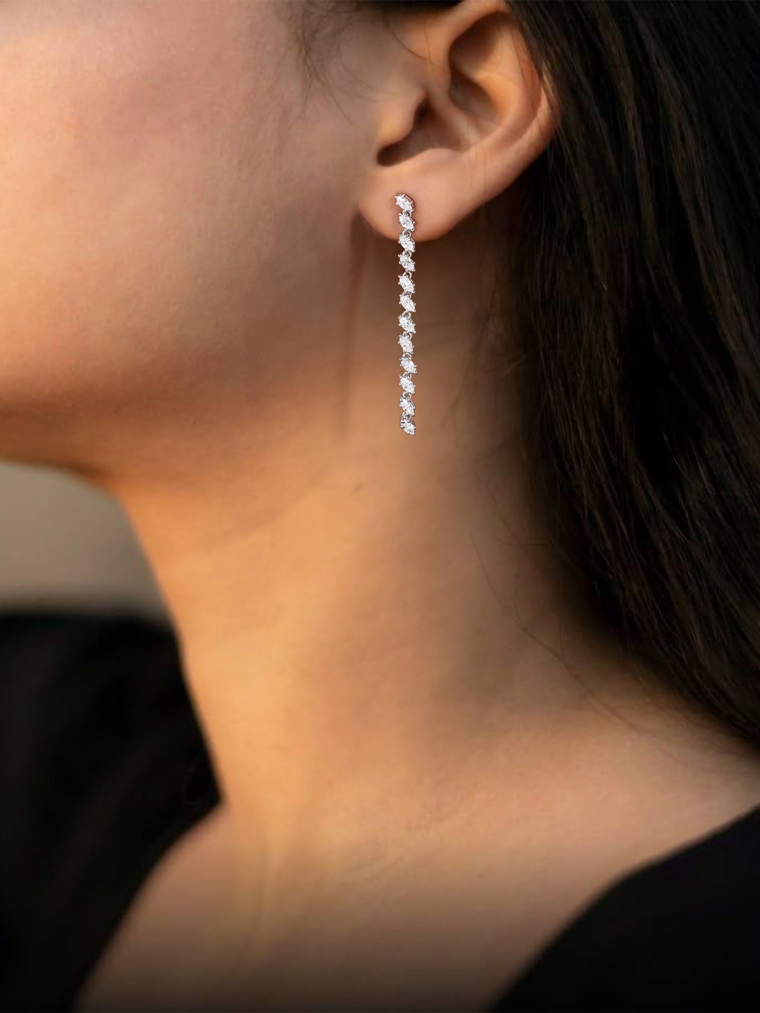 Gorgeous Sparkles Dangler Earrings For Women