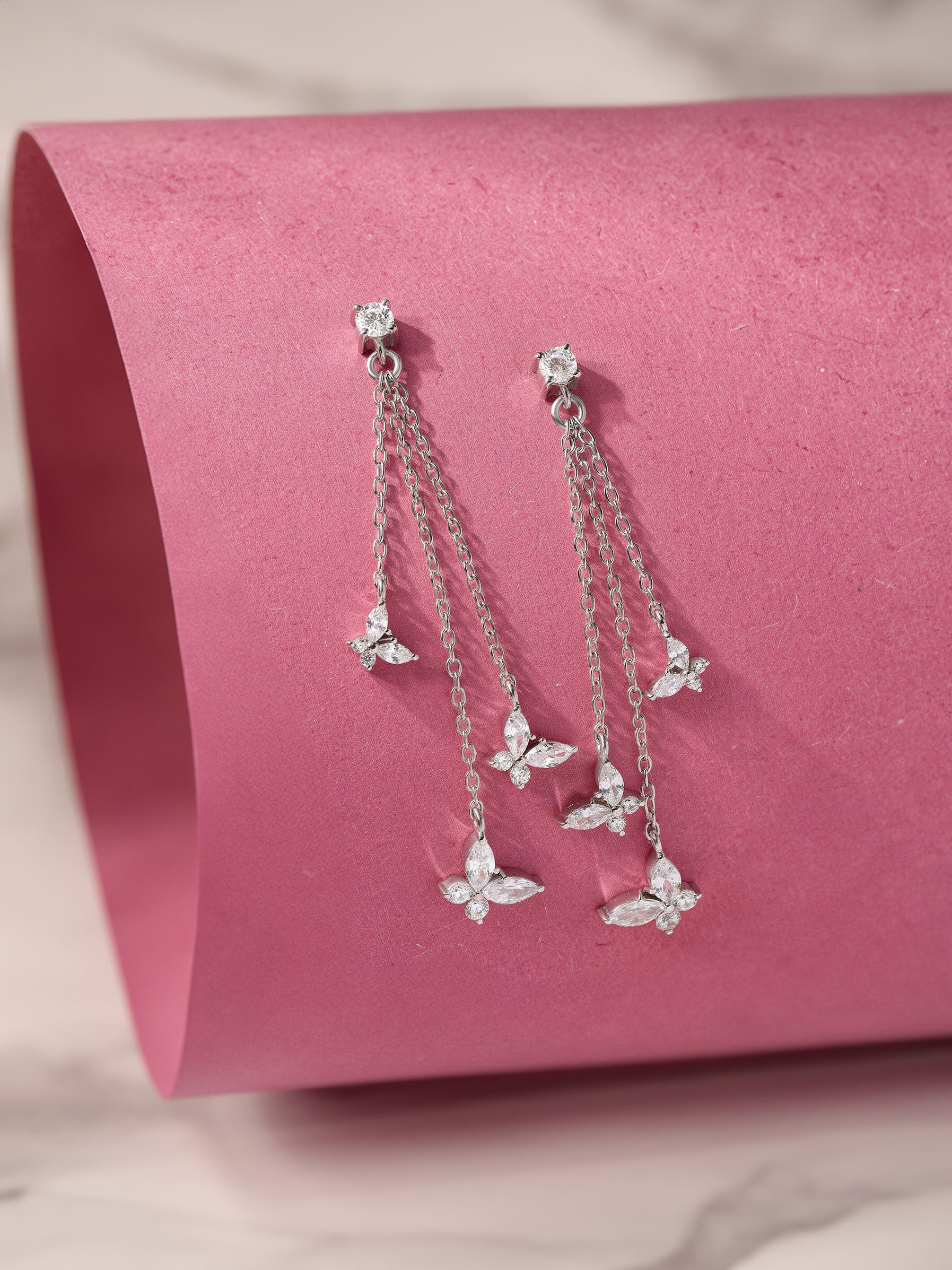 Butterfly Glam Earrings For Women