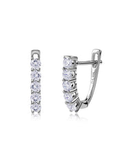 Classic Silver Hoop Earrings