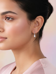 Eternal Spark Silver Earrings