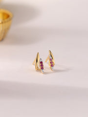 Precious Ruby Earring Studs