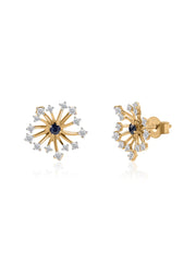 Blue Sapphire Sparkle Earrings
