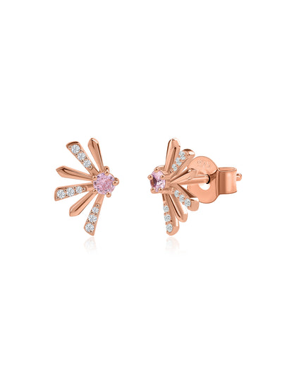 Daisy Rose Gold Plated Earrings for Women