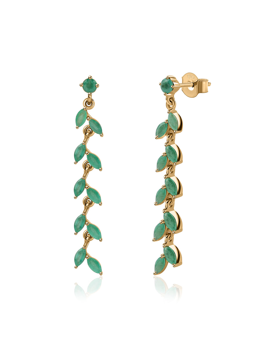 Natural Emerald Must Have Earrings