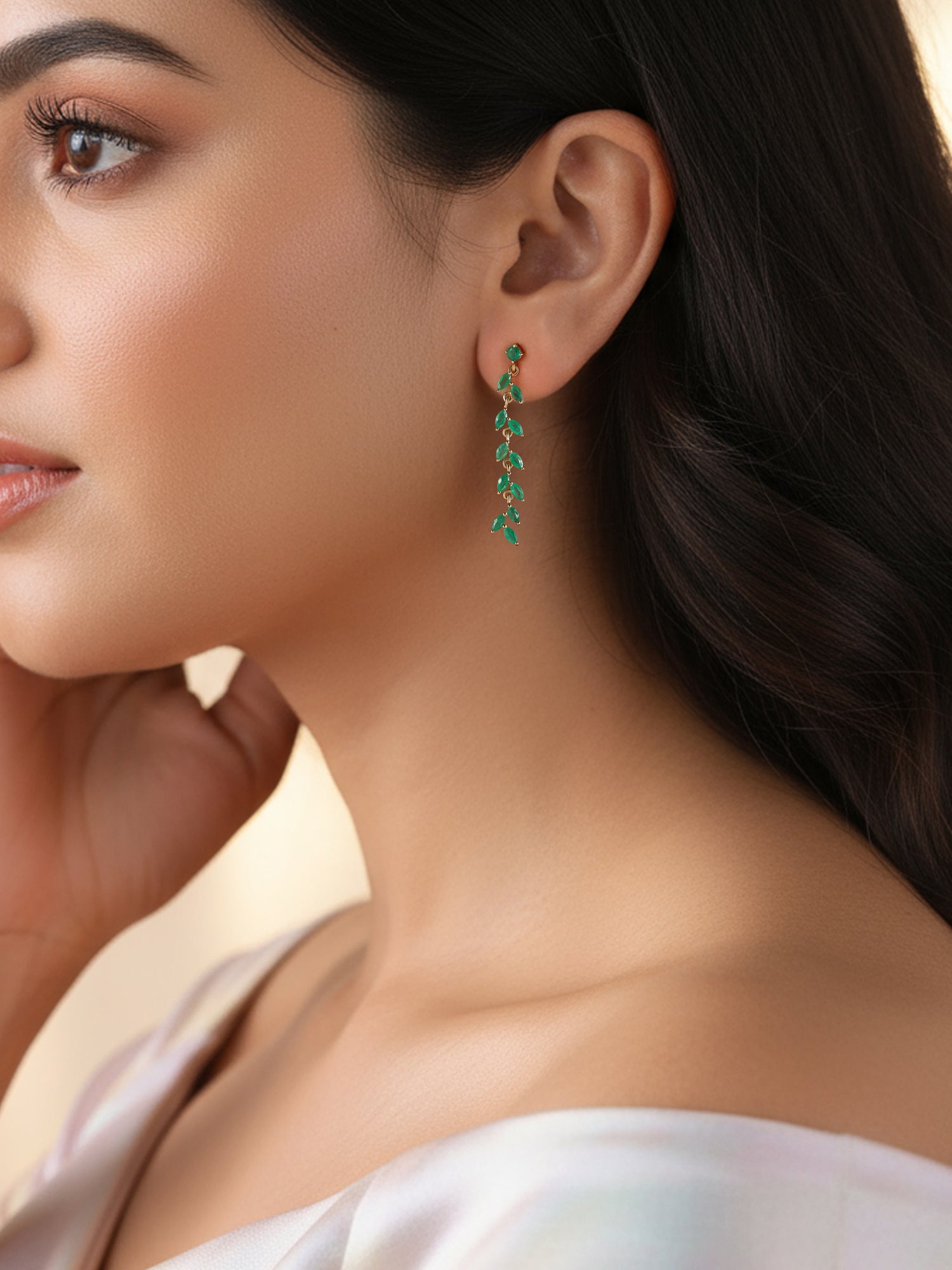 Natural Emerald Must Have Earrings