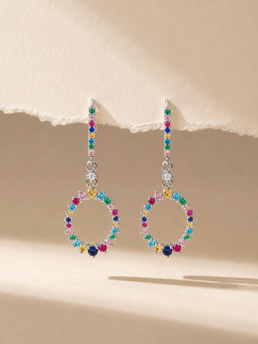 Lollipop Hoop Earrings For Women