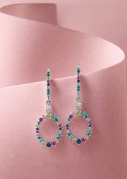 Lollipop Hoop Earrings For Women