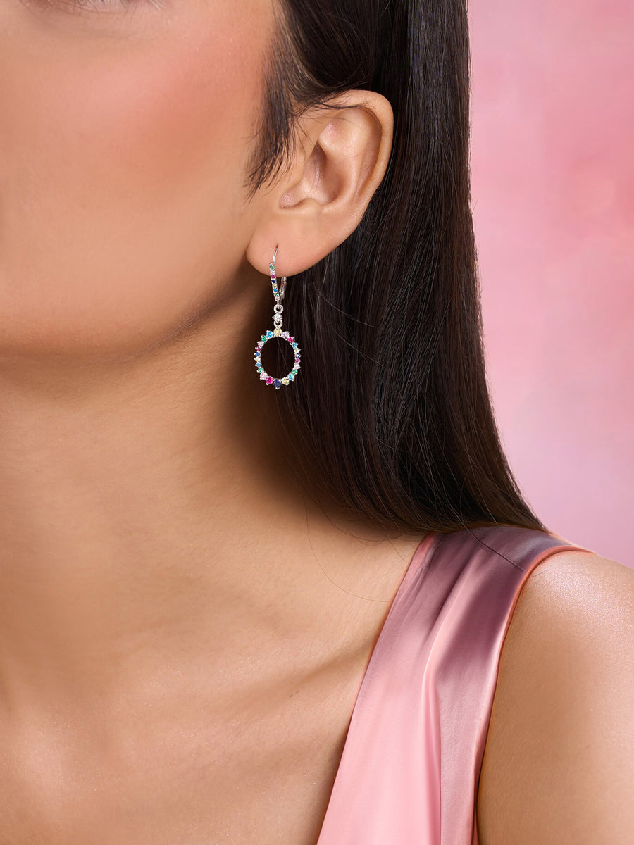 Lollipop Hoop Earrings For Women