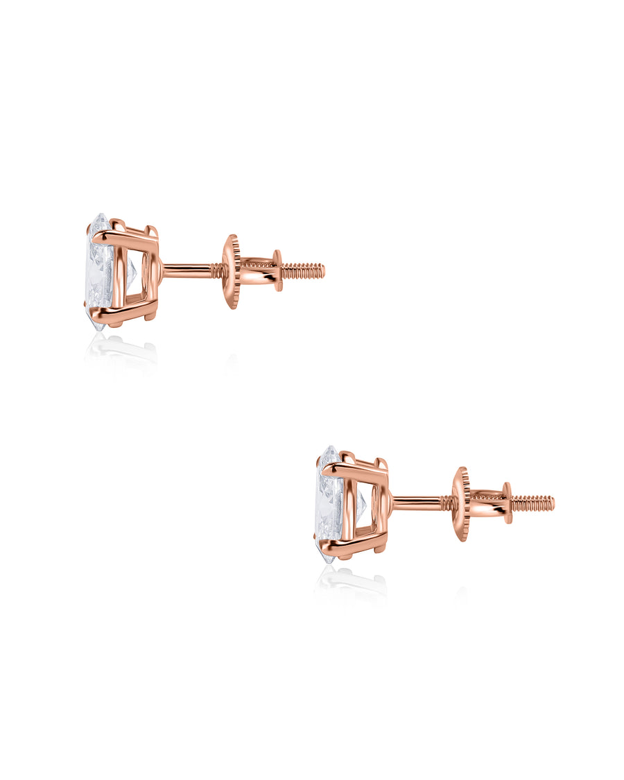 1.5 Carat Oval Luxe Studs