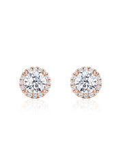 2 Carat Glow Lab Diamond Stud Earrings