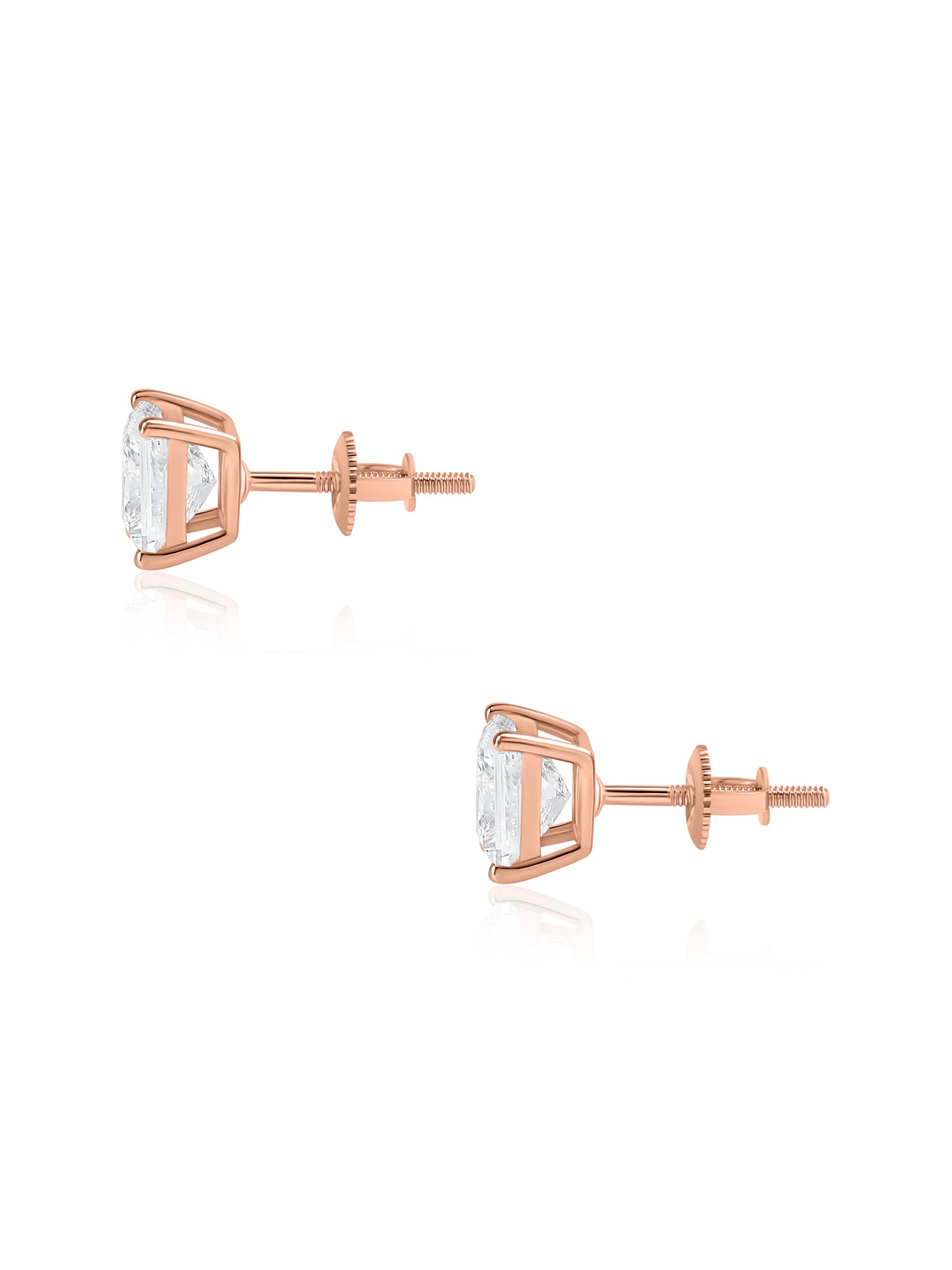 2 Carat Edge & Ember Studs