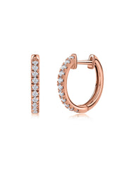 Cielo Lab Grown Diamond Hoop Earrings