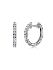 Cielo Lab Grown Diamond Hoop Earrings