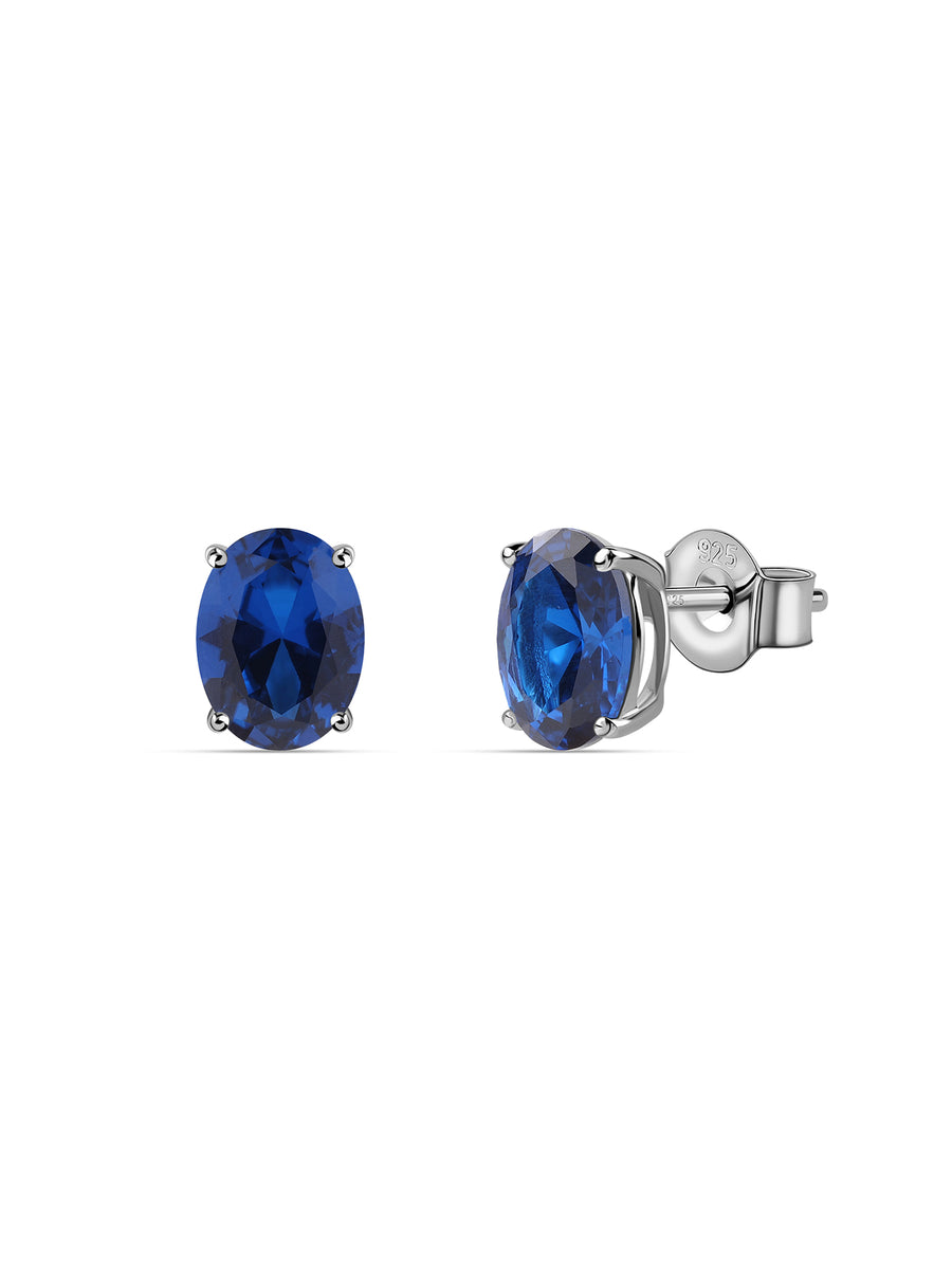 Elegant Silver Stud Earrings