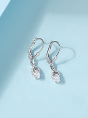 Whisper Shine Silver Drop Earrings