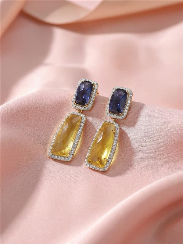 Royal Prism Drop Earrings