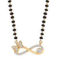 Infinite Love Gold-Plated Silver Mangalsutra For Wife