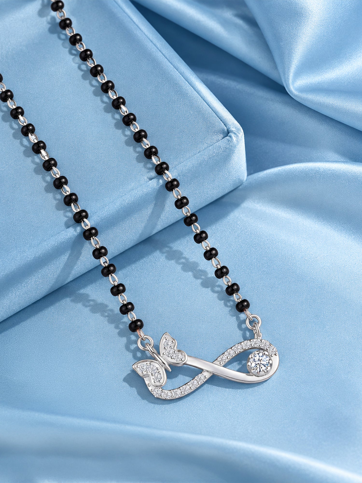 Infinite Love Mangalsutra Silver for Wife