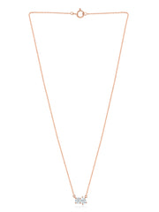 Lab Grown Diamond Toi Et Moi Necklace