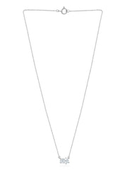 Lab Grown Diamond Toi Et Moi Necklace