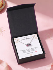 Trilogy Bubble Silver Necklace