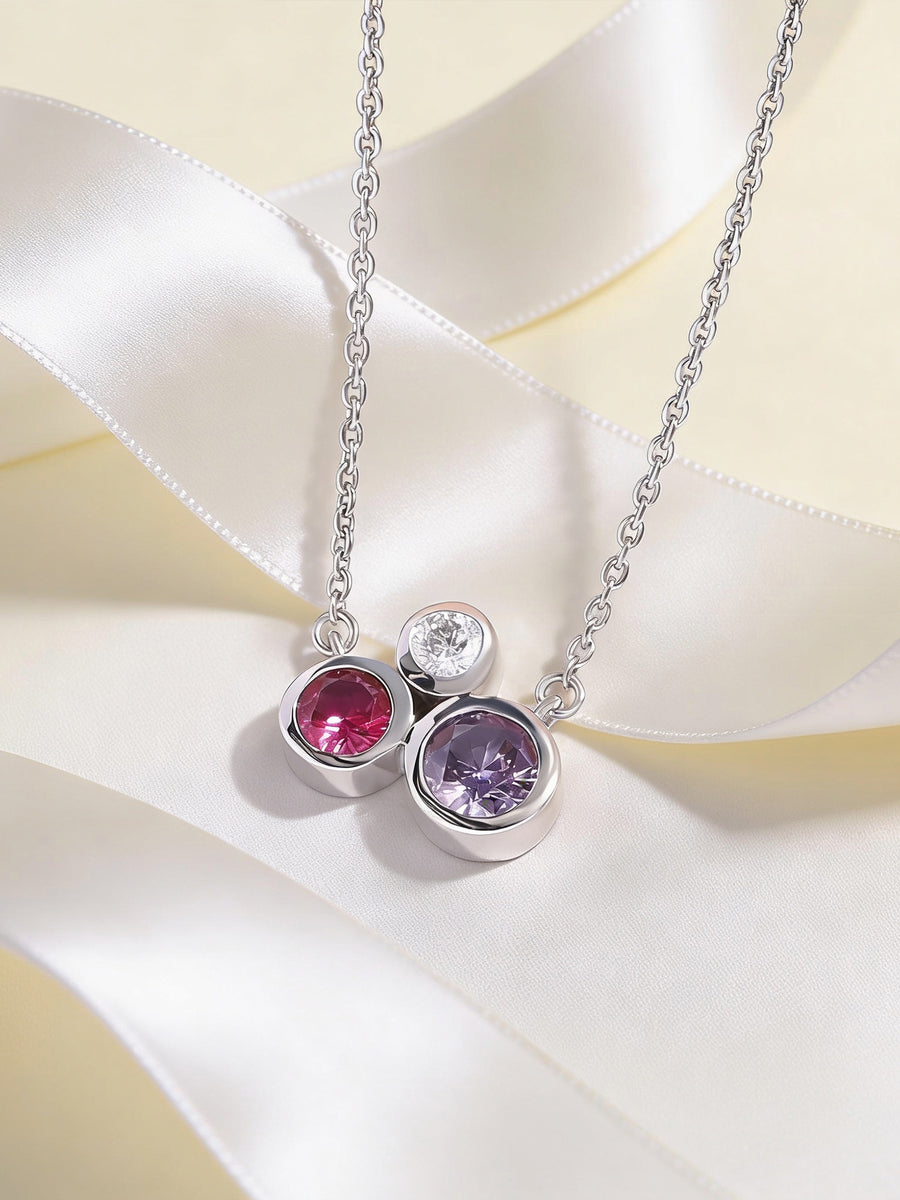 Trilogy Bubble Necklace
