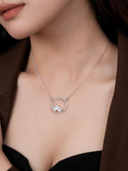 Toi Et Moi Circle Necklace