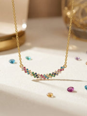 Color Pops Gold Necklace For Women