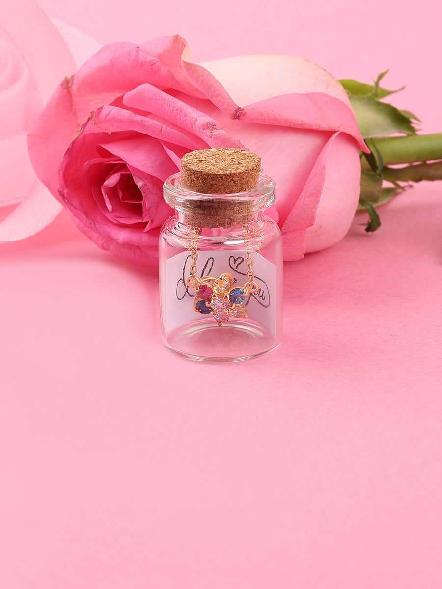 Color Pops Gold Necklace For Women