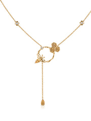 Honey Bloom Gold-Plated Silver Necklace