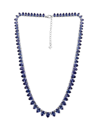 Statement Party Silver Necklace for Women