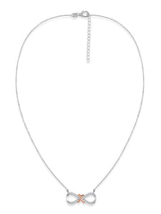 Infinity Silver Necklace for Women