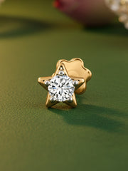 Starry Lab Diamond Nose Pin