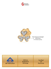 Clover Lab Diamond Nose Pin