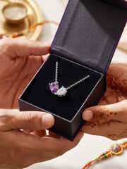 Toi Et Moi Amethyst Necklace