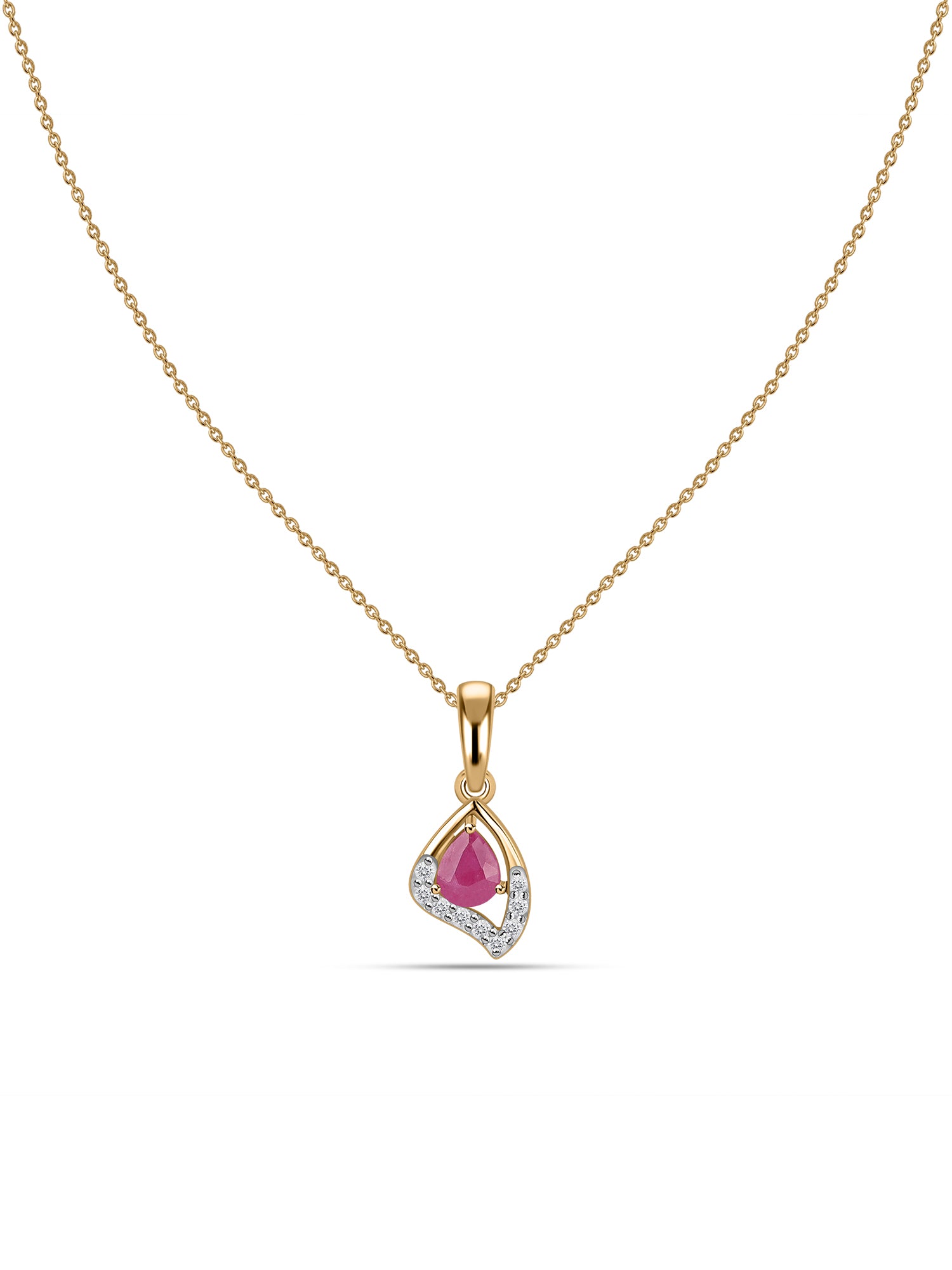 Scarlet Natural Ruby Pendant