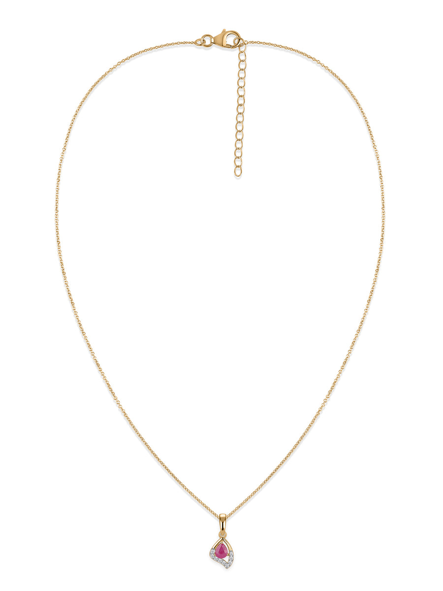 Scarlet Natural Ruby Pendant