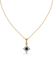 Celestial Natural Blue Sapphire Pendant