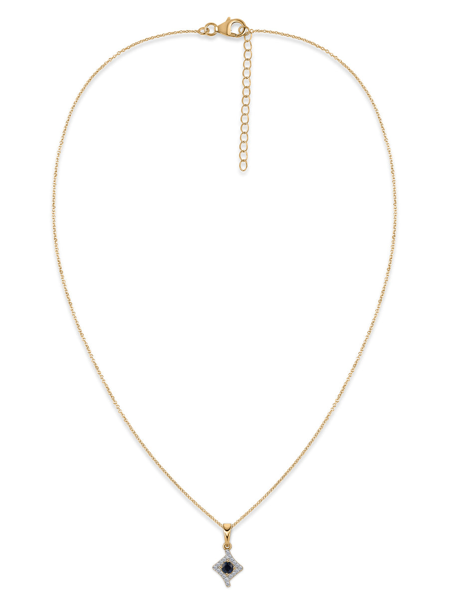 Celestial Natural Blue Sapphire Pendant