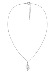 Natural Ethiopian Opal Necklace in Silver